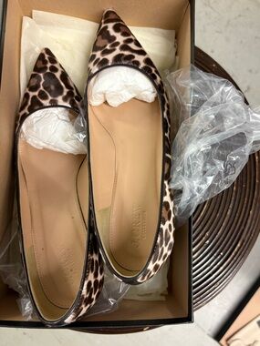 J. Crew Collection Avery Calf Hair Pumps. Size 9. Like New.